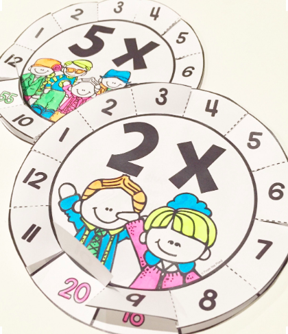 primary school times tables